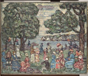 Parkscène, 1915